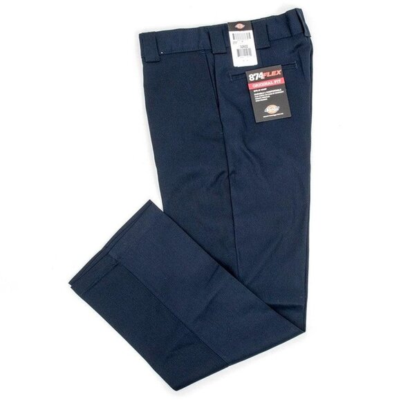 Dickies Men's 874 Flex Work Pants, 31X30, dark navy, NWT - Picture 1 of 6